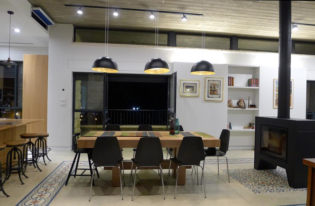 Villa Pnai Rosh Pinna Esterno foto