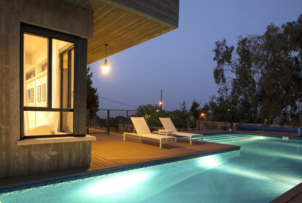 Villa Pnai Rosh Pinna Esterno foto